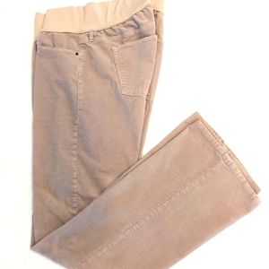 10 Long Beige Gap Maternity Corduroy Boot Cut Pants